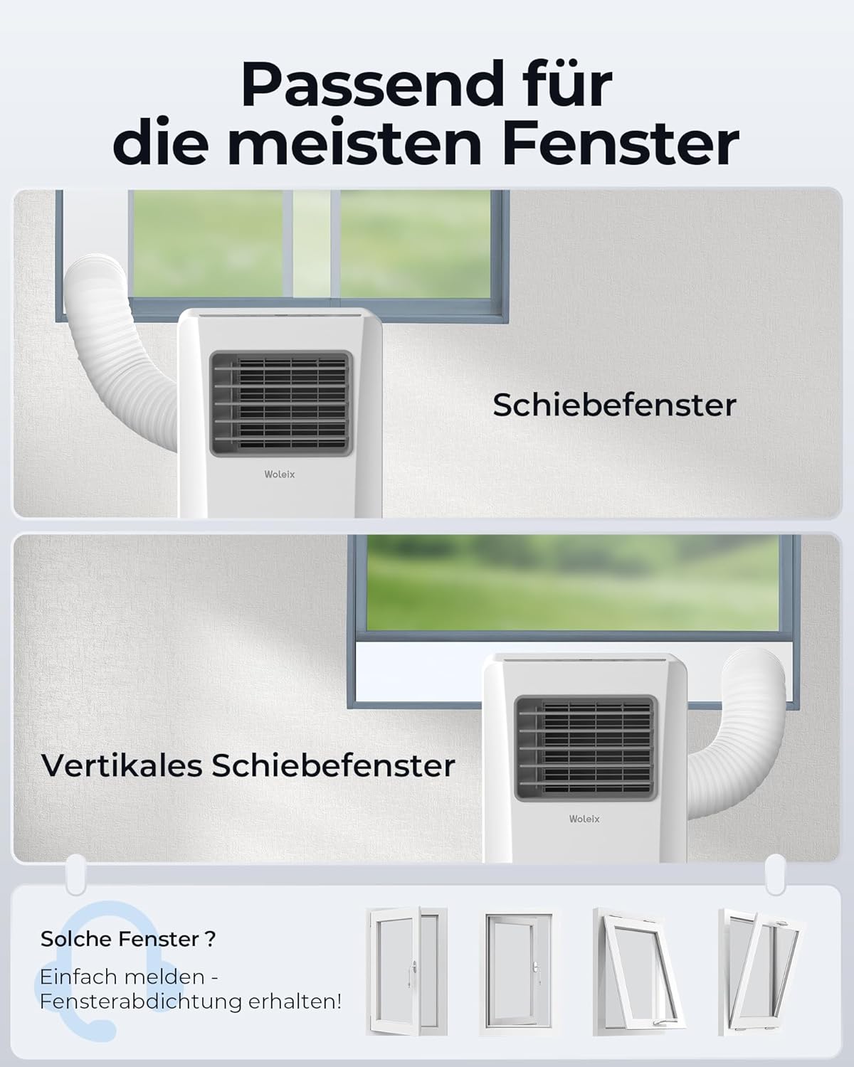 Woleix Portable Air Conditioner