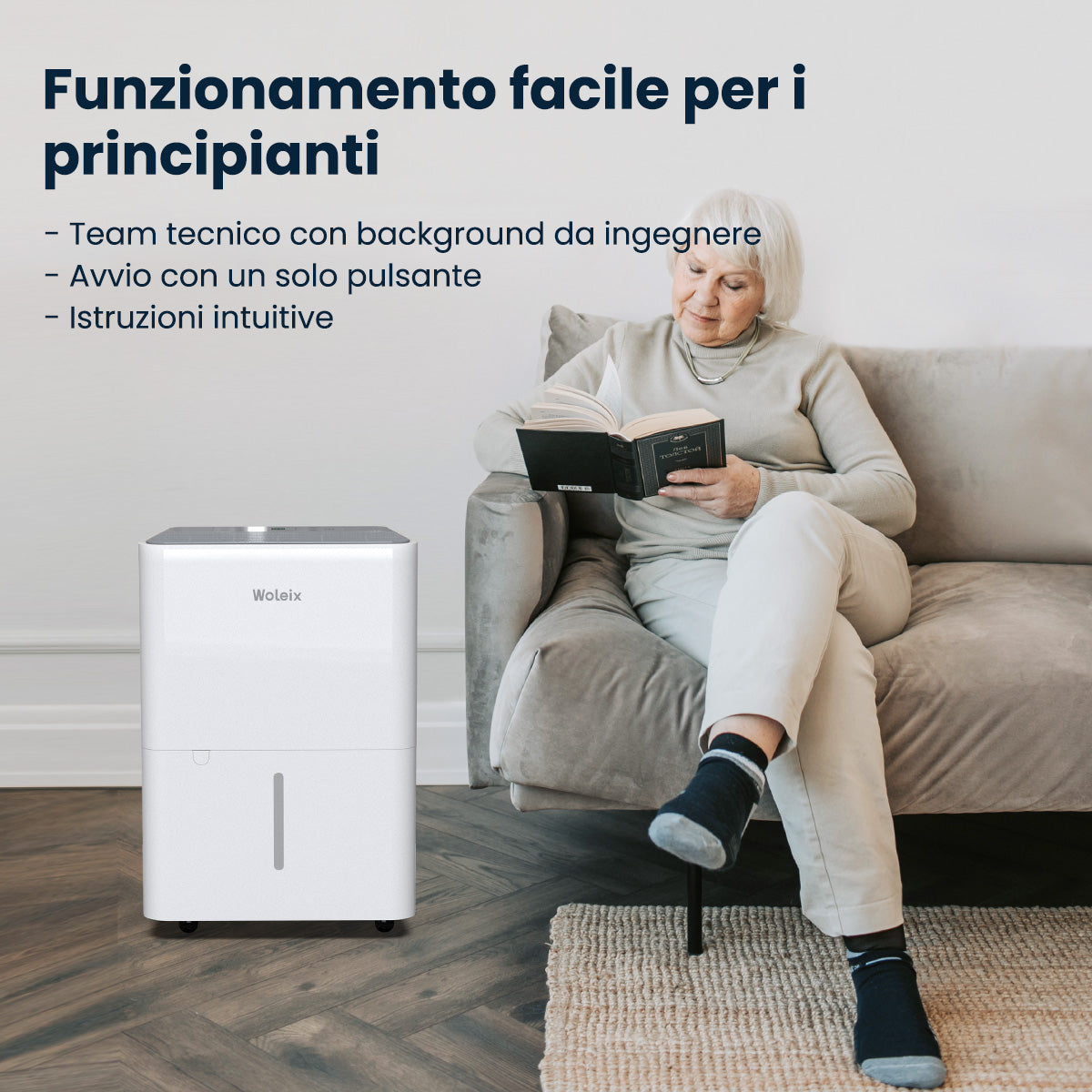 Woleix Deumidificatore portatile
