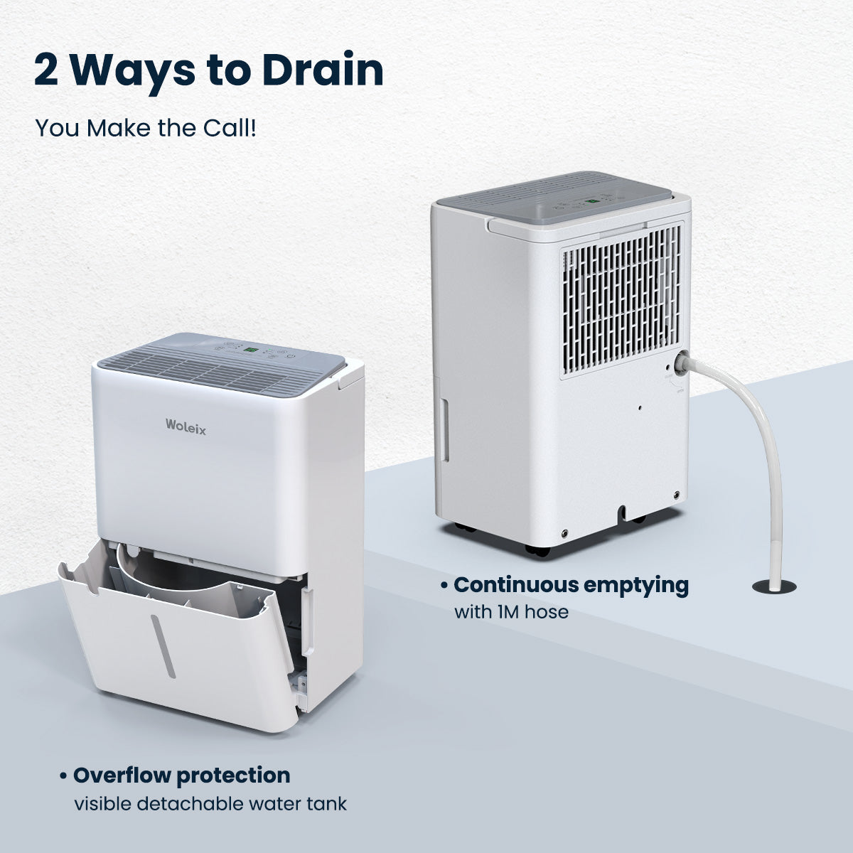 Woleix Portable Dehumidifier